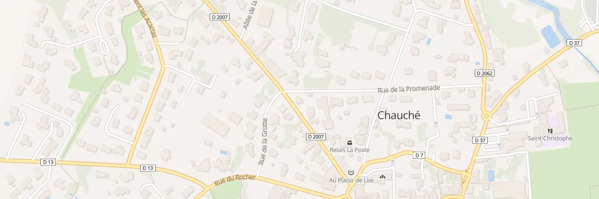 Plan du 20 Rue de grasla à Chauché