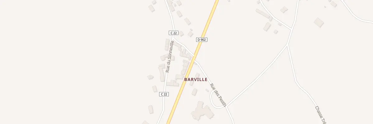 Plan du 18 Rue de Barville à Montfarville