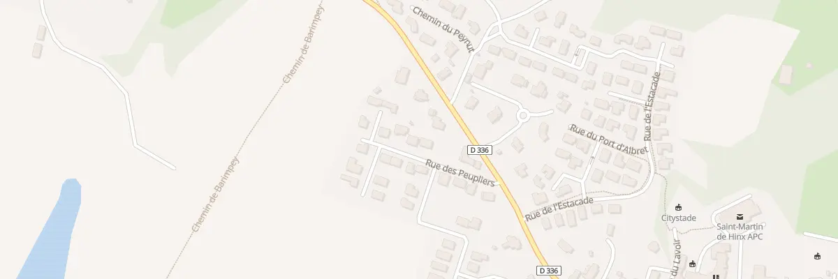 Plan du 120 Rue des Peupliers à Saint-Martin-de-Hinx