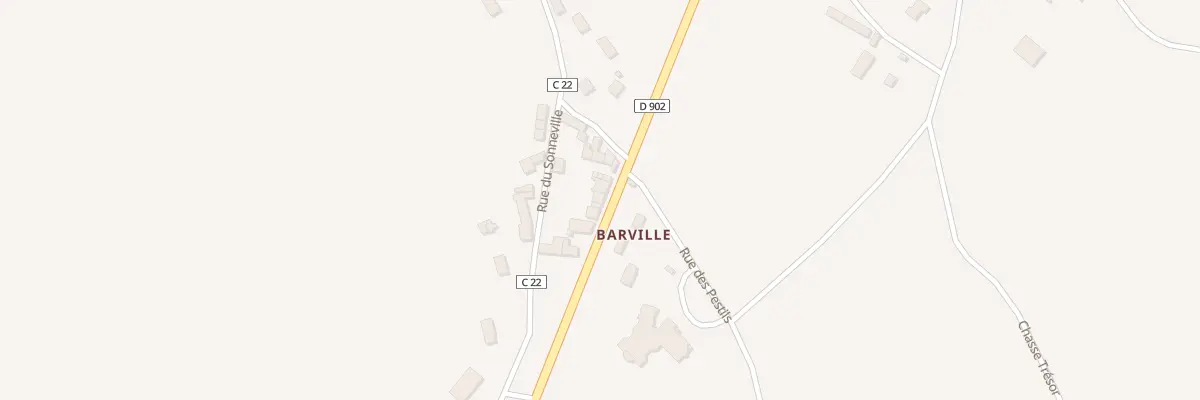 Plan du 14 Rue de Barville à Montfarville