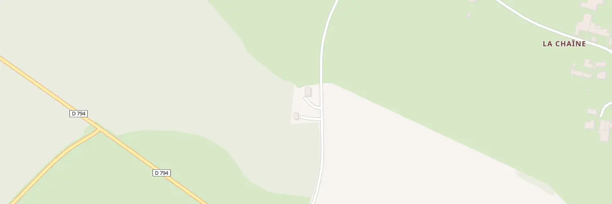 Plan du 5084 Les Pervenches à Landavran