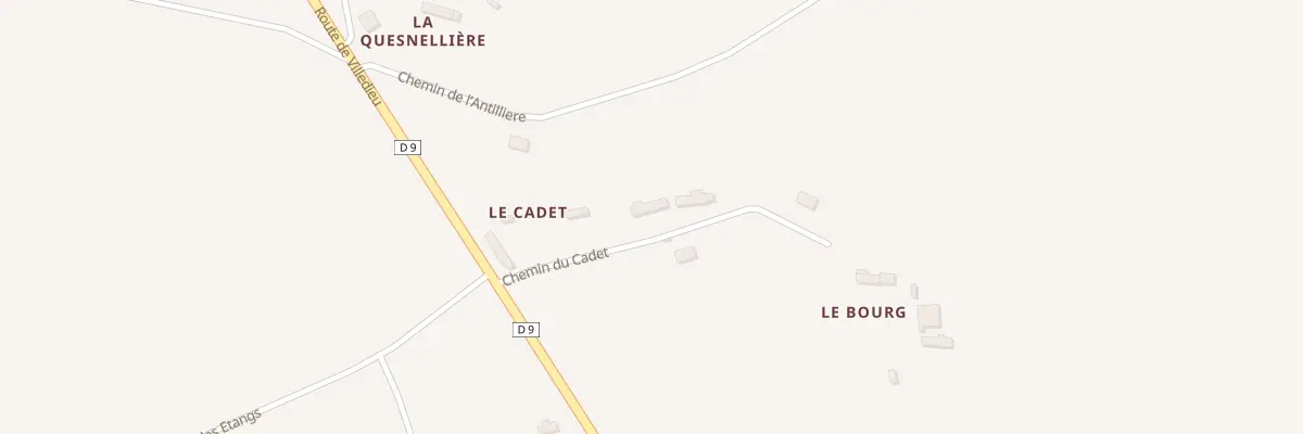 Plan du 5073 Le Cadet à Montaigu-les-Bois