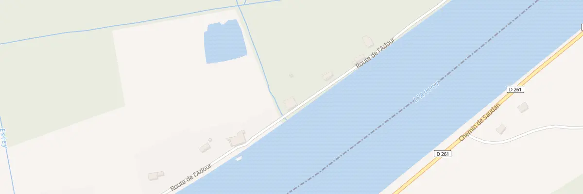 Plan du 903 Rte de l’Adour à Saint-Laurent-de-Gosse