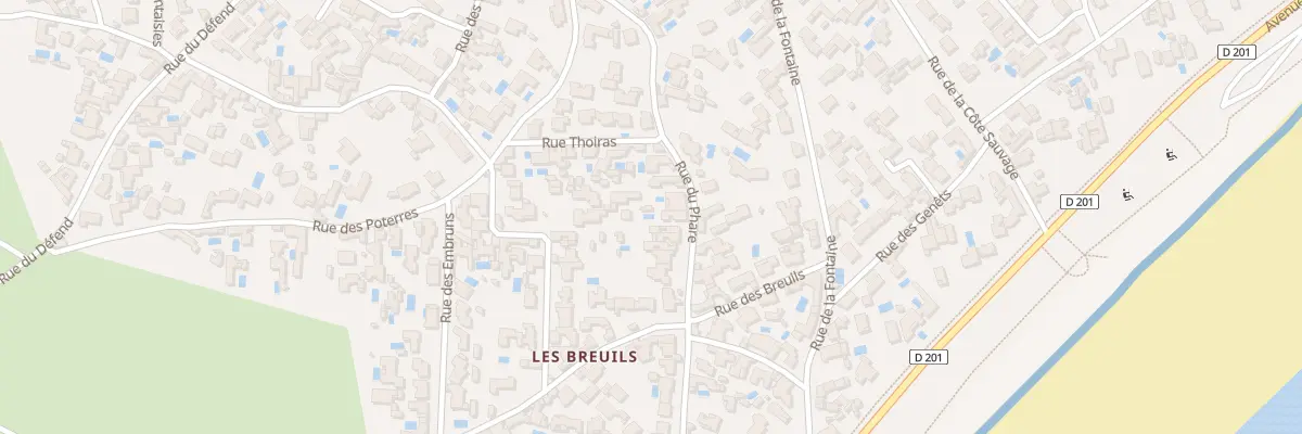 Plan du 440 Rue du Phare à Rivedoux-Plage