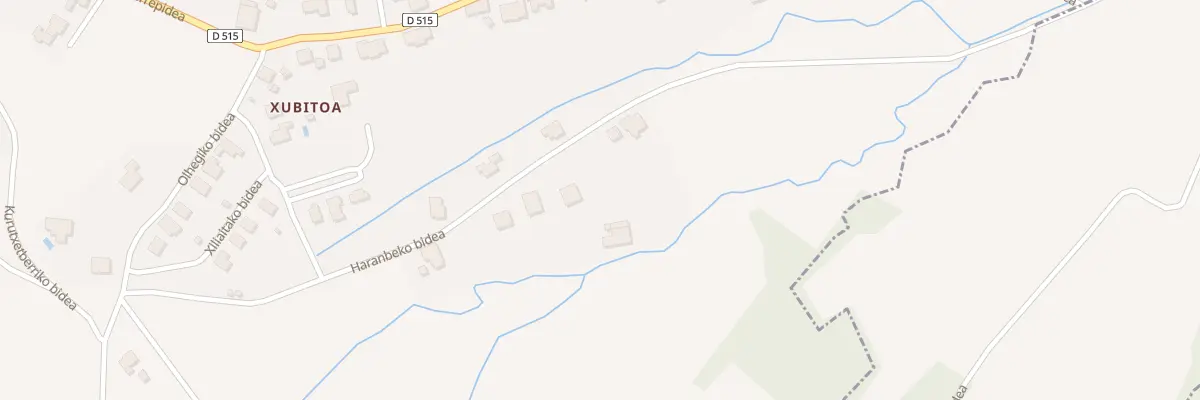 Plan du 5069 Urdoy Nord à Anhaux