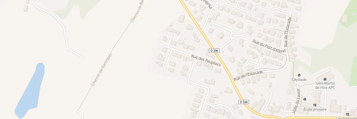 Plan du 135 Rue des Peupliers à Saint-Martin-de-Hinx