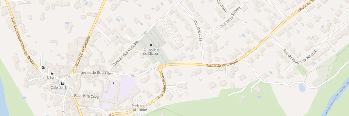 Plan du 33 Rte de Bournigal à Clisson