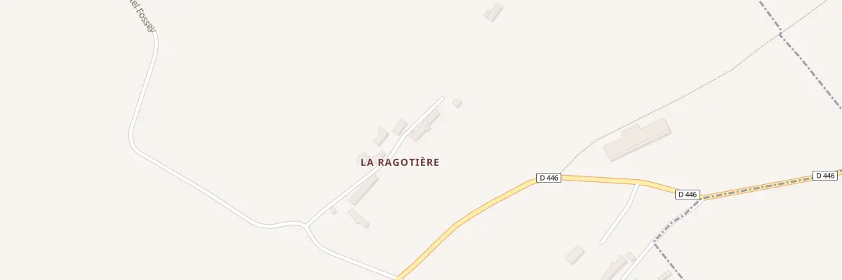 Plan du 4 La Ragotiere à Cametours