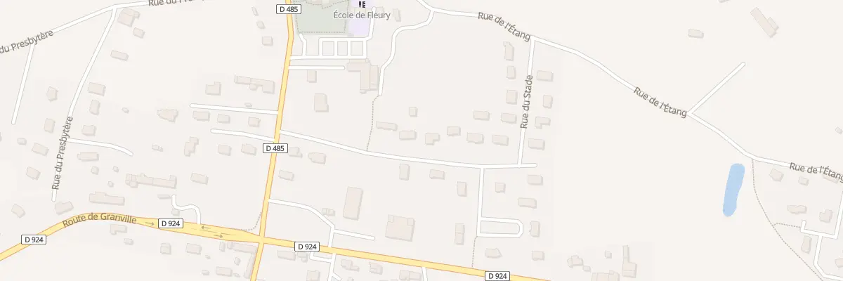 Plan du 11 Rue du Stade à Fleury