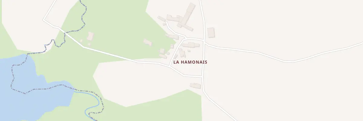 Plan du 5030 La Hamonais à Eancé