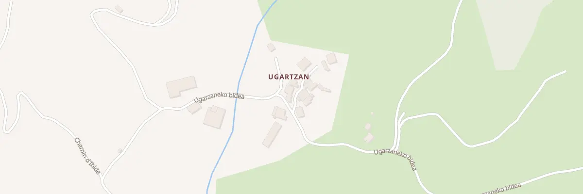 Plan du 5004 Uharcan à Ossès