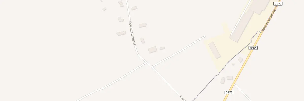 Plan du 5 Rue du Genestel à Bourguenolles