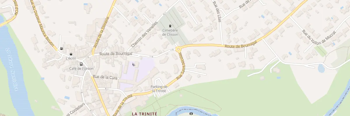 Plan du 9 Rue Saint Nicolas à Clisson