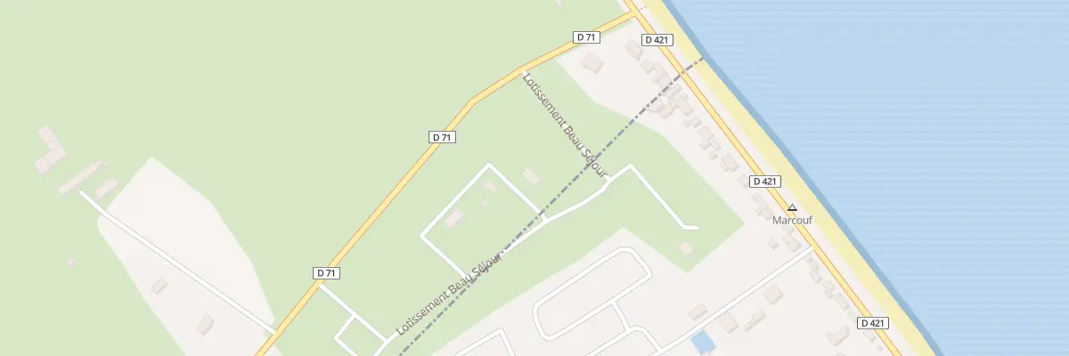Plan du 36 Lot Beau Sejour à Fontenay-sur-Mer