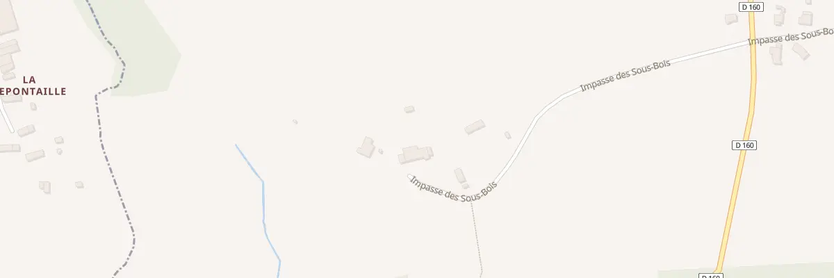 Plan du 392 Imp de la Couvrie - La Gohanni à Tirepied-sur-Sée