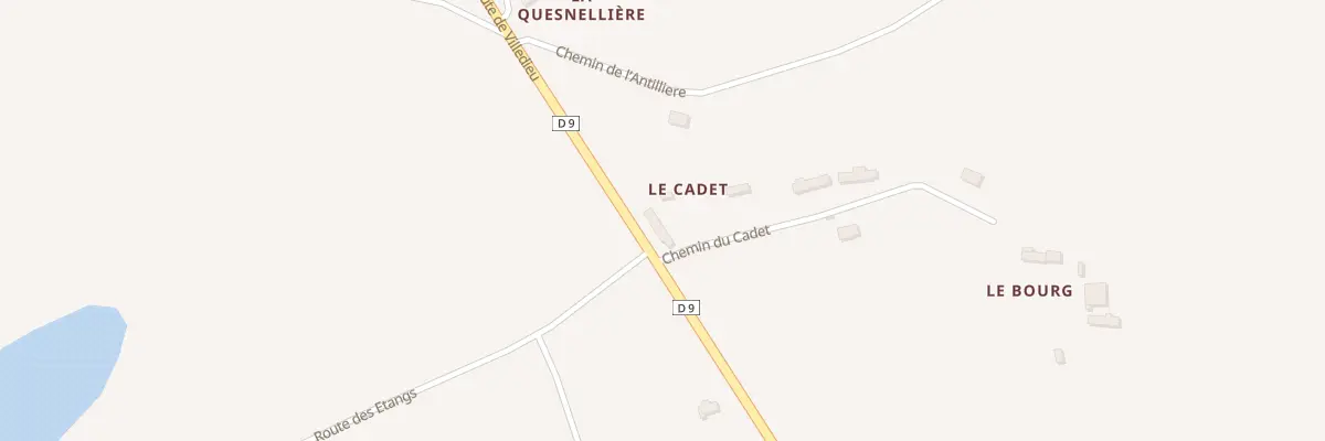 Plan du 5071 Le Cadet à Montaigu-les-Bois