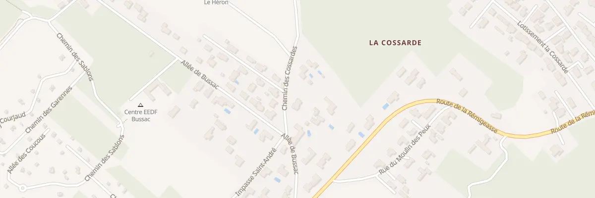Plan du 9125 Che des Cossardes à Dolus-d’Oléron