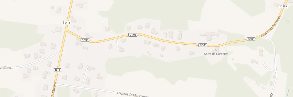 Plan du 318 Rte des Pyrénées à Saint-Laurent-de-Gosse