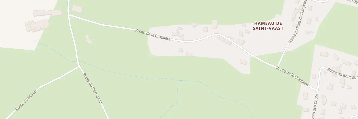 Plan du 15 Rte de la Crauliere à Saint-Vaast-la-Hougue