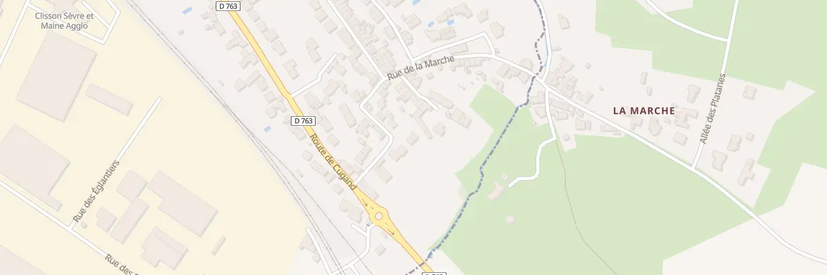 Plan du 13 Rue des Templiers à Clisson