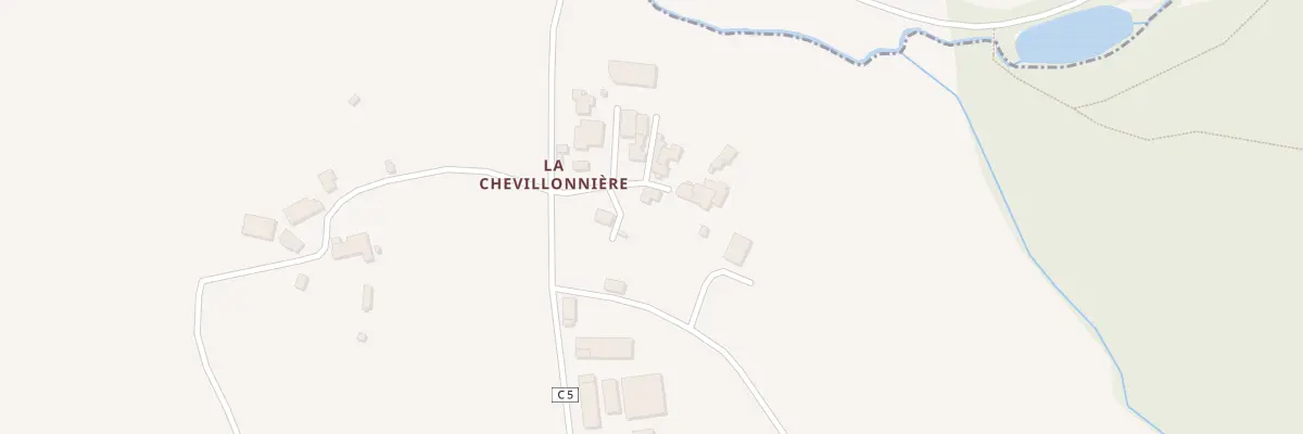 Plan du 4 La Basse Chevillonnière à La Chaize-le-Vicomte