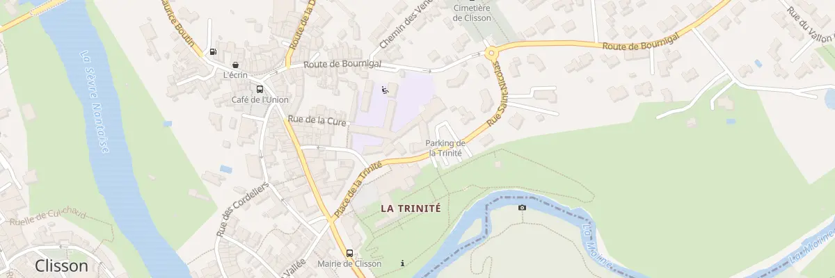 Plan du 1 Rue St Nicolas à Clisson