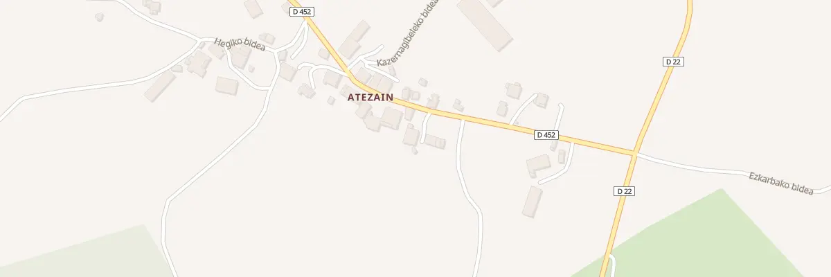 Plan du 5113 Attissanne à Mendionde