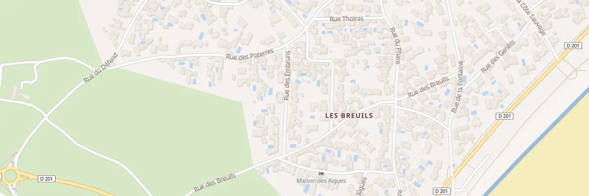 Plan du 92 Rue des Embruns à Rivedoux-Plage