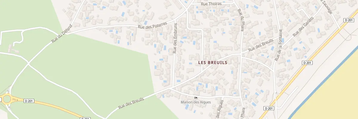 Plan du 108 Rue des Embruns à Rivedoux-Plage