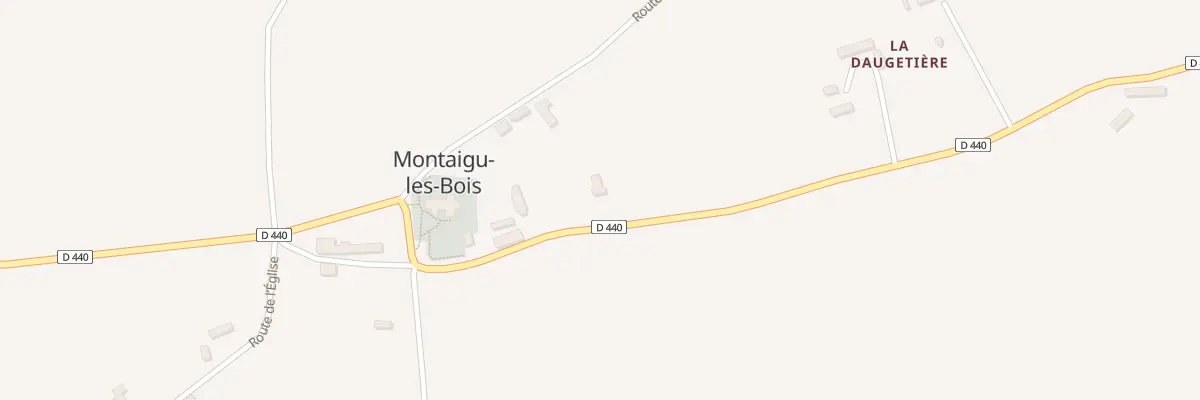 Plan du 5050 L’Eglise à Montaigu-les-Bois