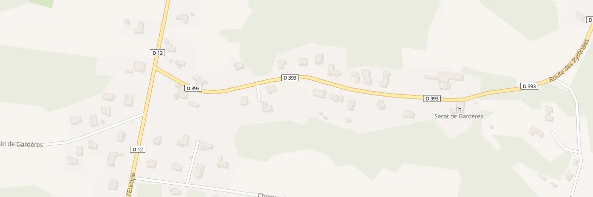 Plan du 250 Rte des Pyrénées à Saint-Laurent-de-Gosse