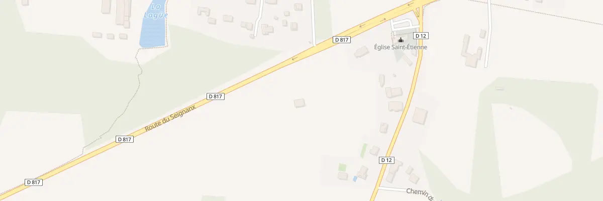 Plan du 369 Rte de Seignanx à Biarrotte