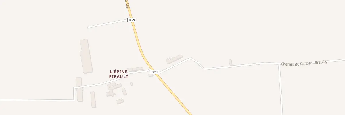 Plan du 5193 L’Epine à Notre-Dame-de-Cenilly