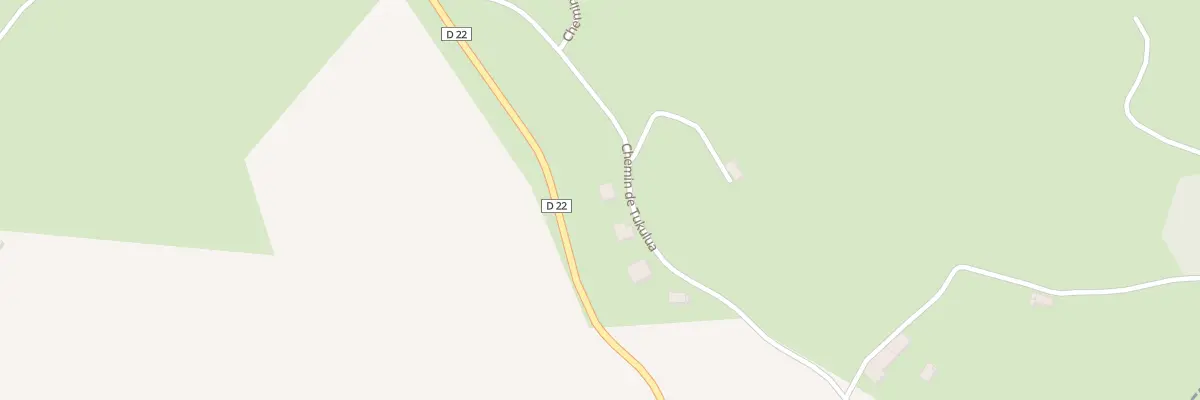 Plan du 5025 Rte de Bonloc à Hasparren