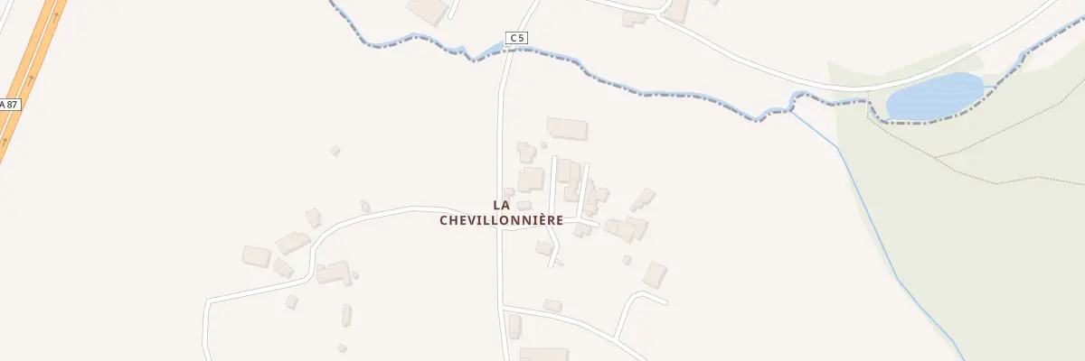 Plan du 11 La Basse Chevillonnière à La Chaize-le-Vicomte