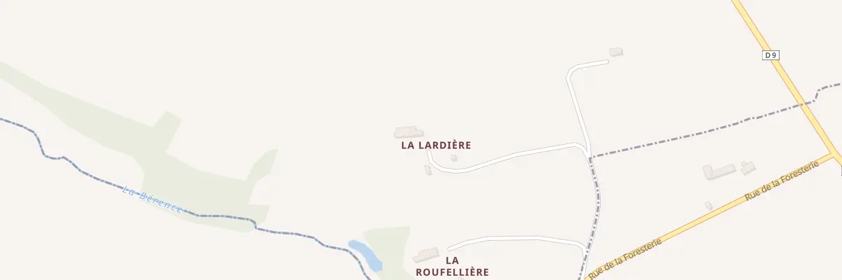 Plan du 5085 La Rousseliere à Montaigu-les-Bois