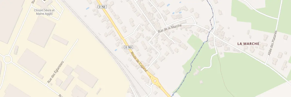 Plan du 6T Rue des Templiers à Clisson