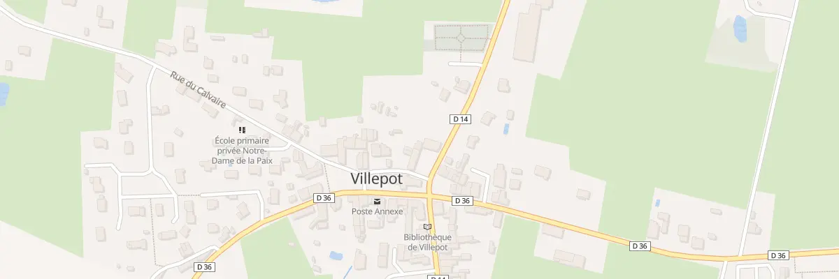 Plan du 1 Rue de la Forêt à Villepot