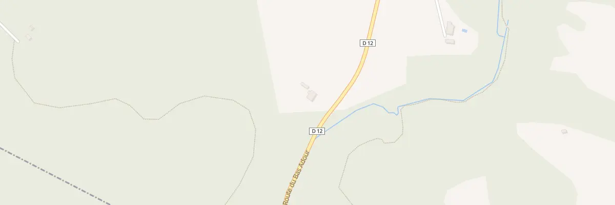 Plan du 806 Rte du Bas Adour à Biarrotte