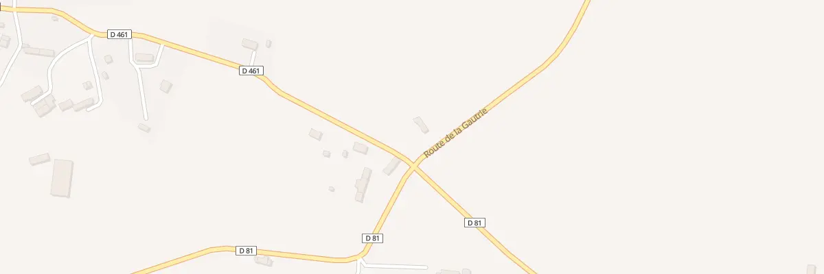 Plan du 1 Rte de la Gauterie à Bourguenolles