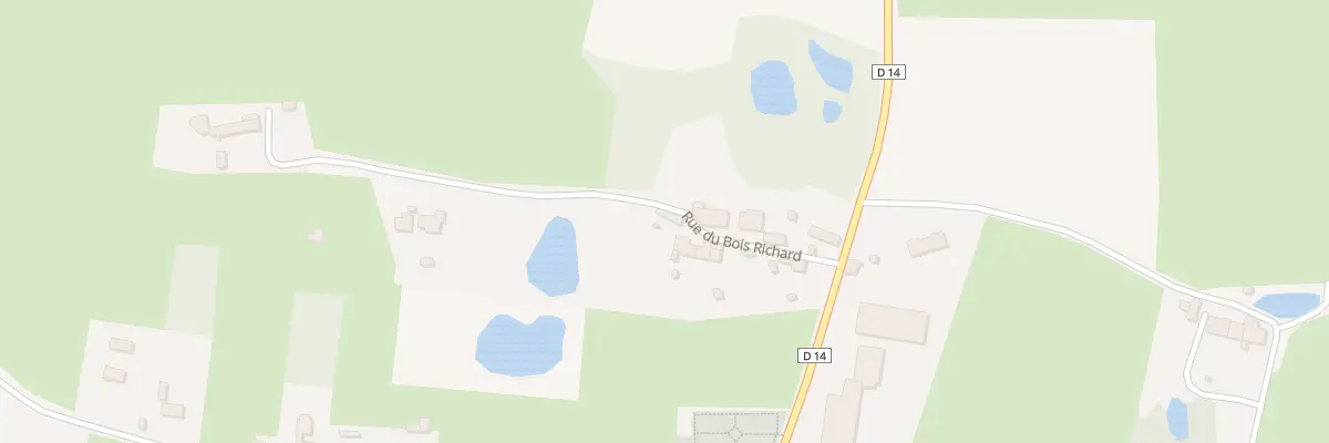 Plan du 5078 Rue du Bois Richard à Villepot