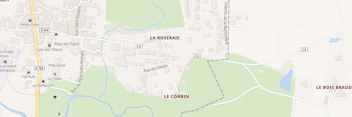 Plan du 284 Rue des Rosiers à Mouzillon