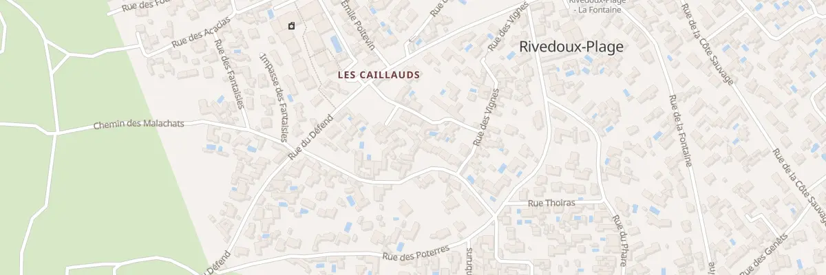 Plan du 157 Rue des Caillauds à Rivedoux-Plage