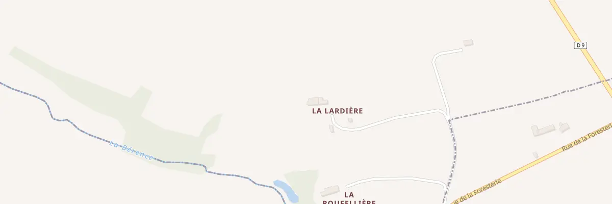Plan du 5086 La Rousseliere à Montaigu-les-Bois