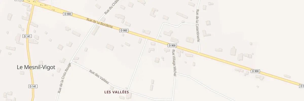 Plan du 8 Rue de la Borderie - M.Vigot à Remilly Les Marais