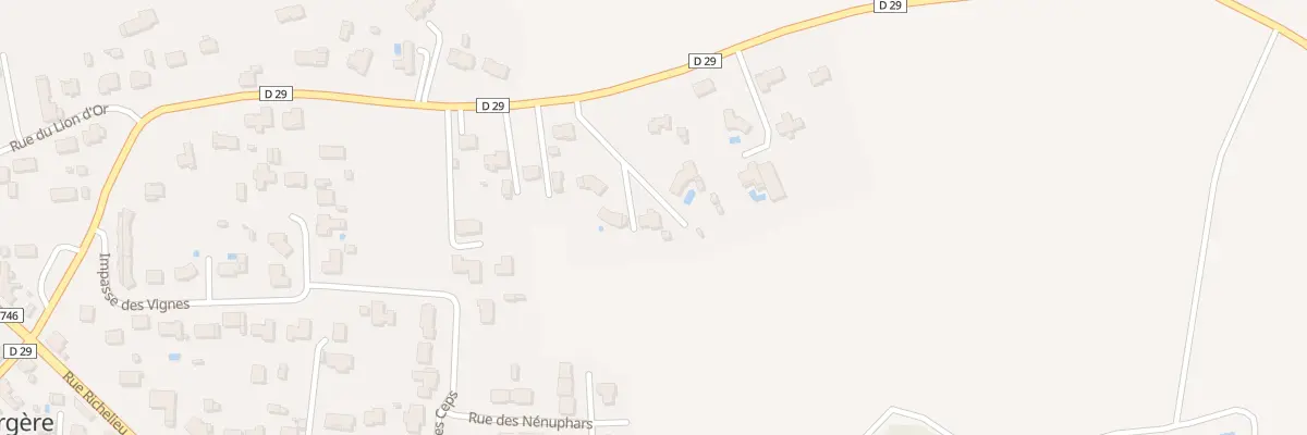 Plan du 36 Rue des Terrieres à La Taillée