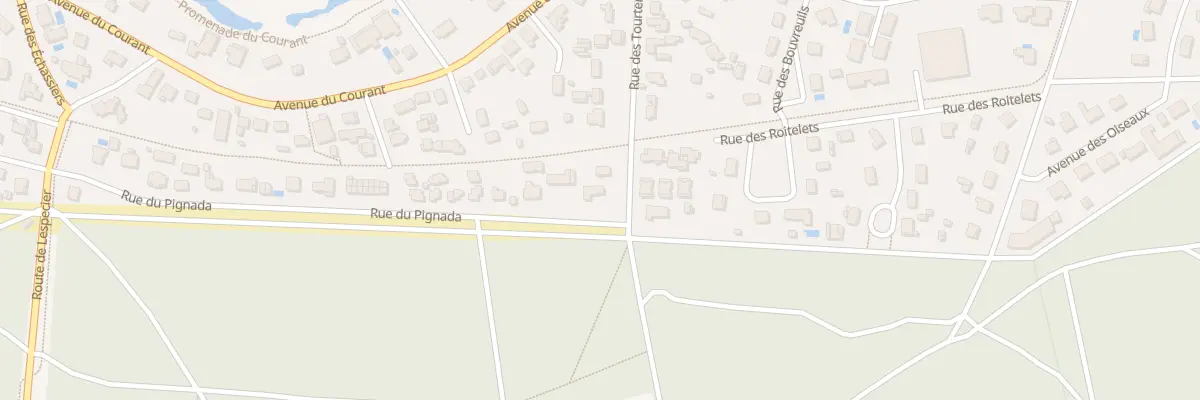 Plan du 83 Rue du Pignada à Mimizan