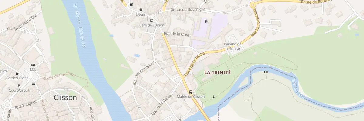 Plan du 8 Gr Grande Rue de la Trinite à Clisson