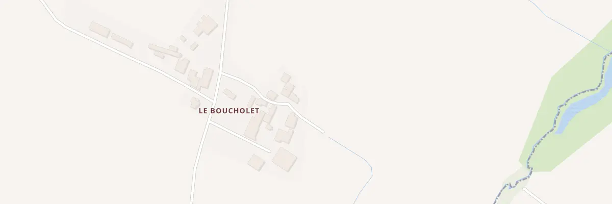 Plan du 7 Le Boucholet à Chauché