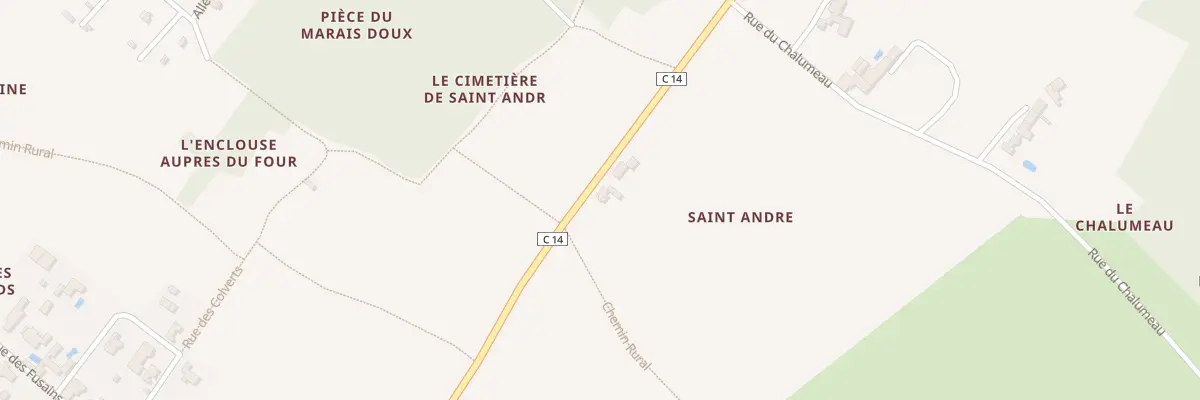 Plan du 5938 Rte de la Rémigeasse à Dolus-d’Oléron